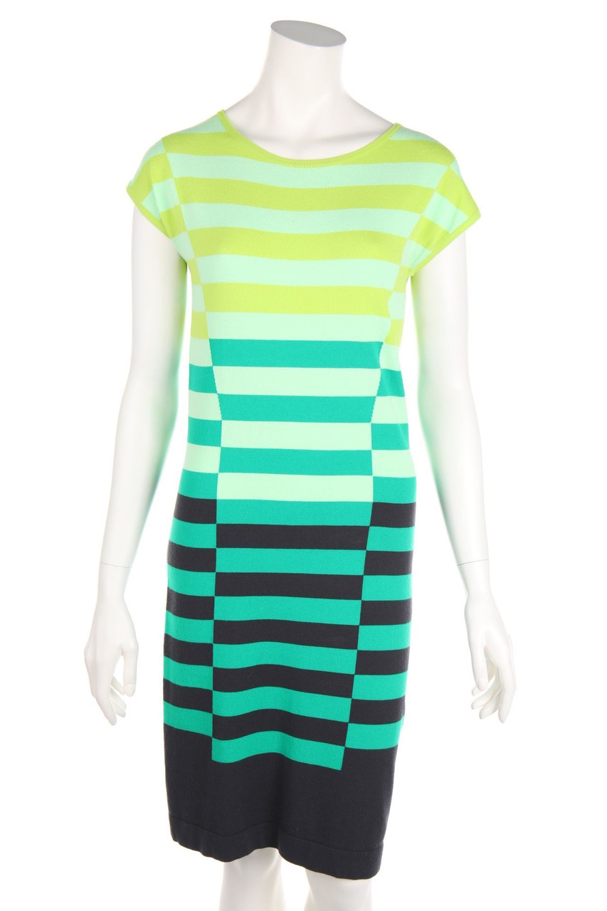 LUISA CERANO - Knit Dress with Overcut Shoulder - S