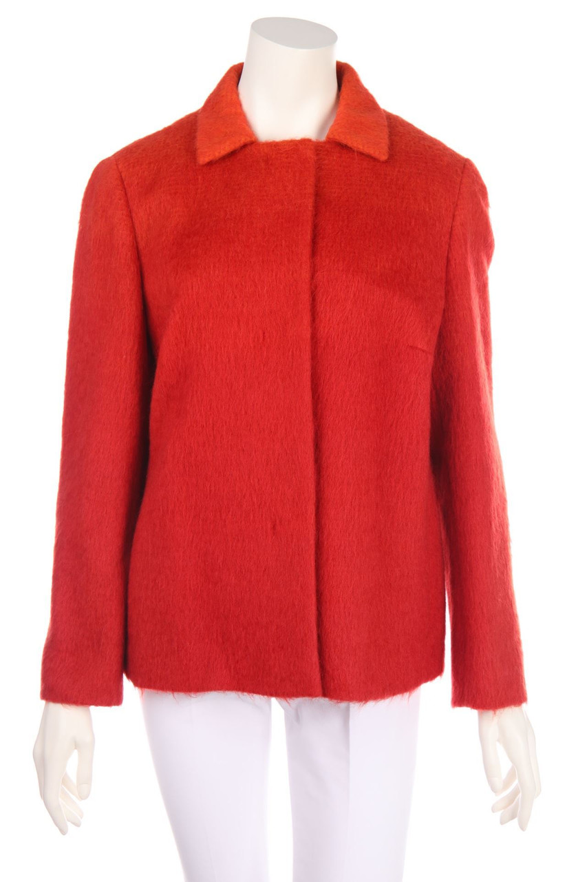 AKRIS punto - wattierte Jacke aus Woll-Mix mit Mohair - D 40