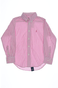 RALPH LAUREN - Bluse aus Baumwolle mit Logo-Stickerei - 104