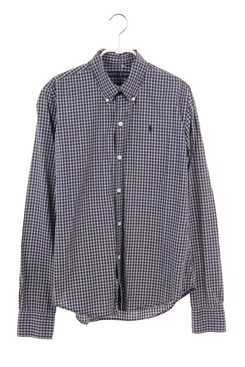RALPH LAUREN - Checked shirt, Cotton with Logo-Stitching - 140