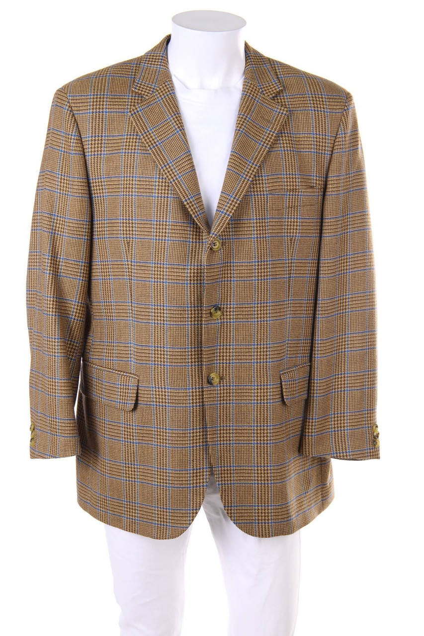 GANT - Sakko aus Woll-Tuch mit Karo-Muster - 52