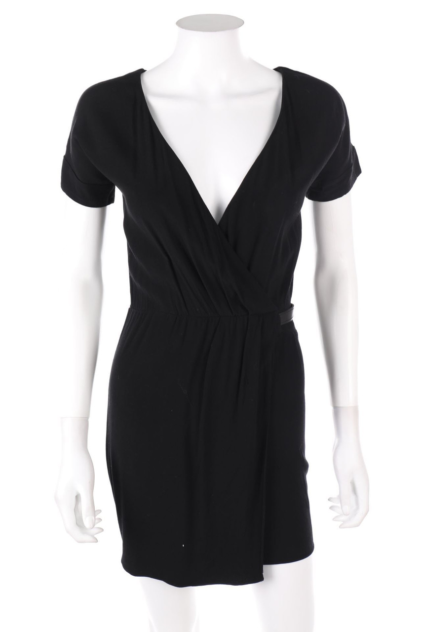 The Kooples - dress with Viscose with Wrap-Effect - D 34