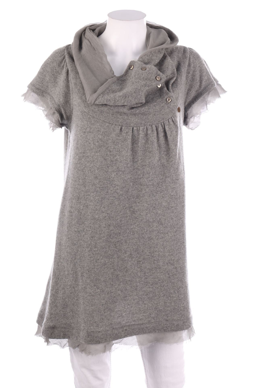 Ottod´Ame - Strick-Pullover aus Woll-Mix mit Seide - D 34