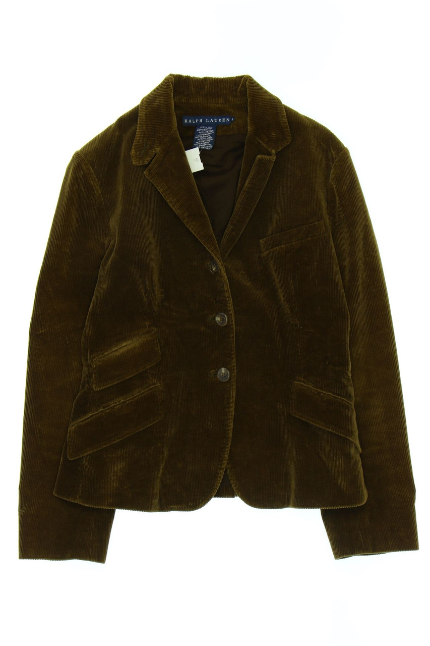 RALPH LAUREN - Corduroy-blazer with Elbow Patches - ONE SIZE