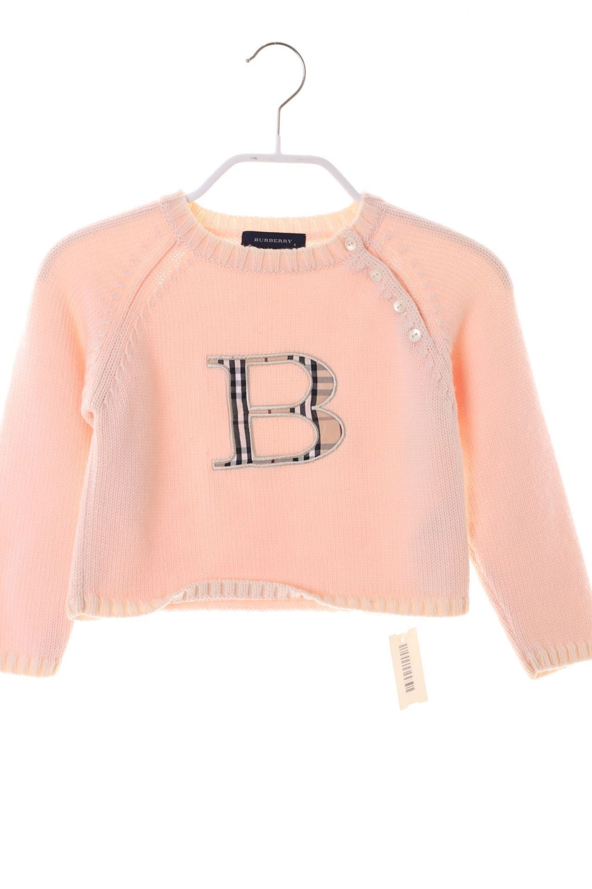 BURBERRY - pullover, Wool with Logo Application - 98