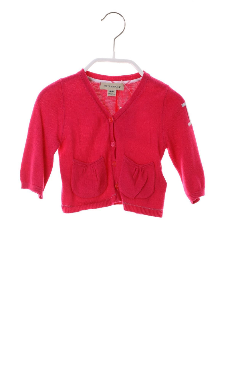 BURBERRY - Knit-cardigan with Patch Pockets - 62