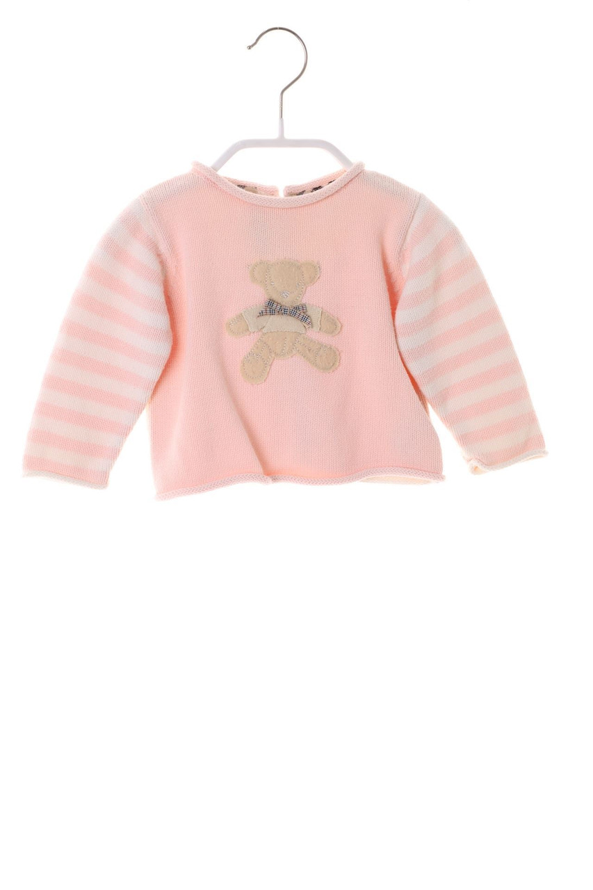 BURBERRY - Cotton pullover with Applications - 68