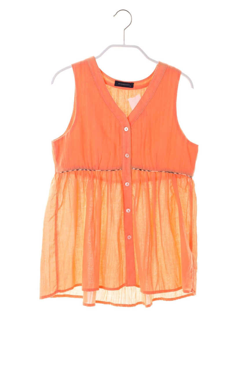 BURBERRY - Bluse aus Baumwoll-Mix - 152