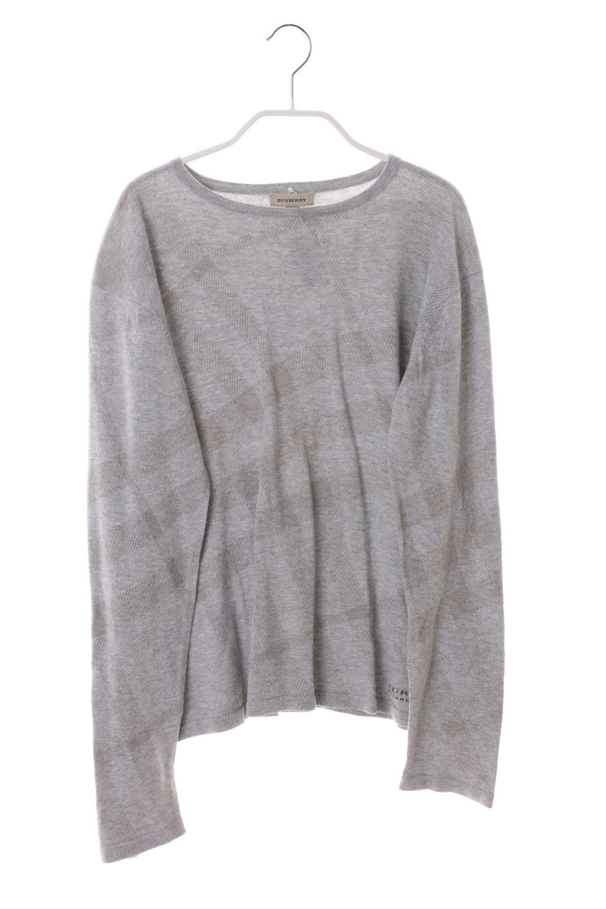 BURBERRY - Pullover aus Baumwolle mit Logo-Print - 164