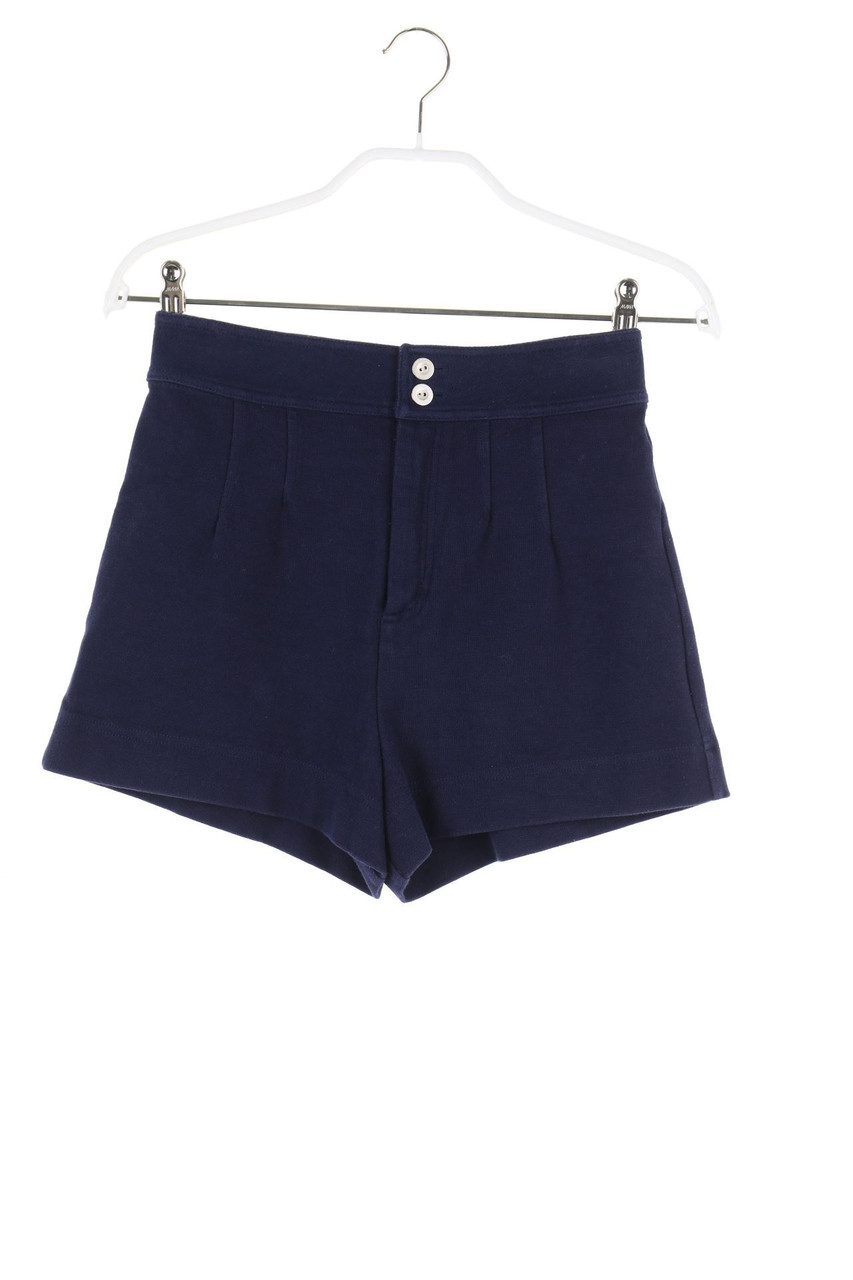 MARC BY MARC JACOBS - Baumwoll-Faux Leather-Shorts mit Stretch - XXS