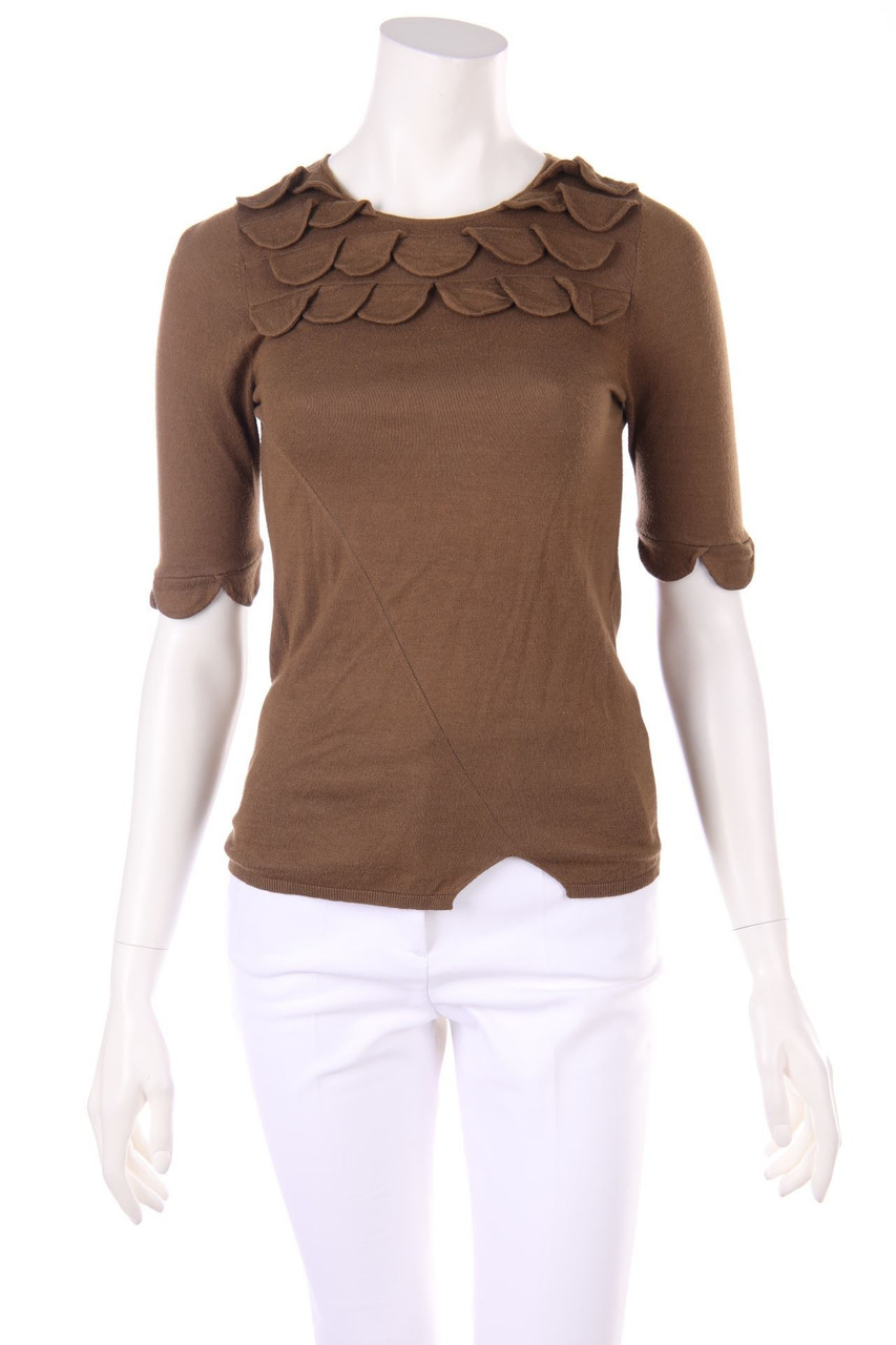 maje - Strick-Pullover aus Viskose-Mix - D 34