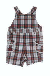 grain de blé - Cotton Jumpsuit, Checked - 68