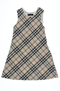 BURBERRY - dress, A-Line, Checked - 104