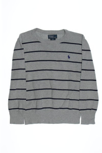 POLO RALPH LAUREN - pullover, Cotton with Logo-Stitching - 128