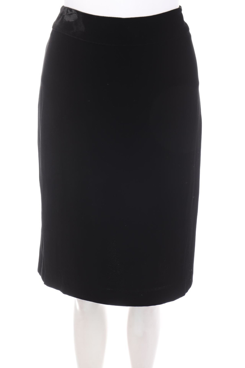 ARMANI COLLEZIONI - Samt-Rock mit Seide - D 38