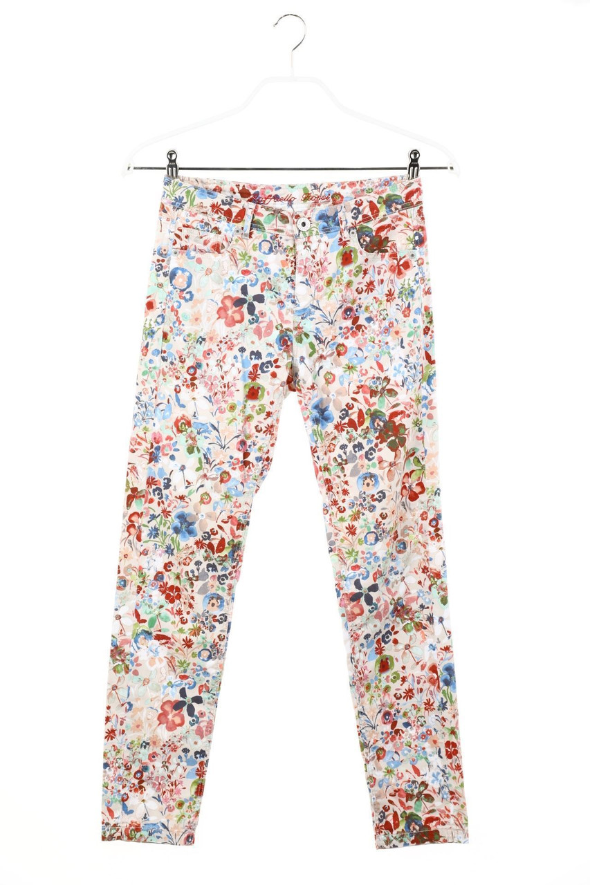 RAFFAELLO ROSSI - Jeans mit Blumen-Print - D 36-38