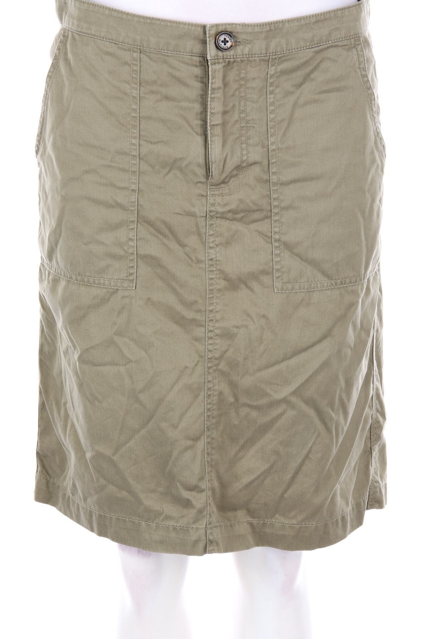 TOMMY HILFIGER - Skirt with Logo-Stitching - L