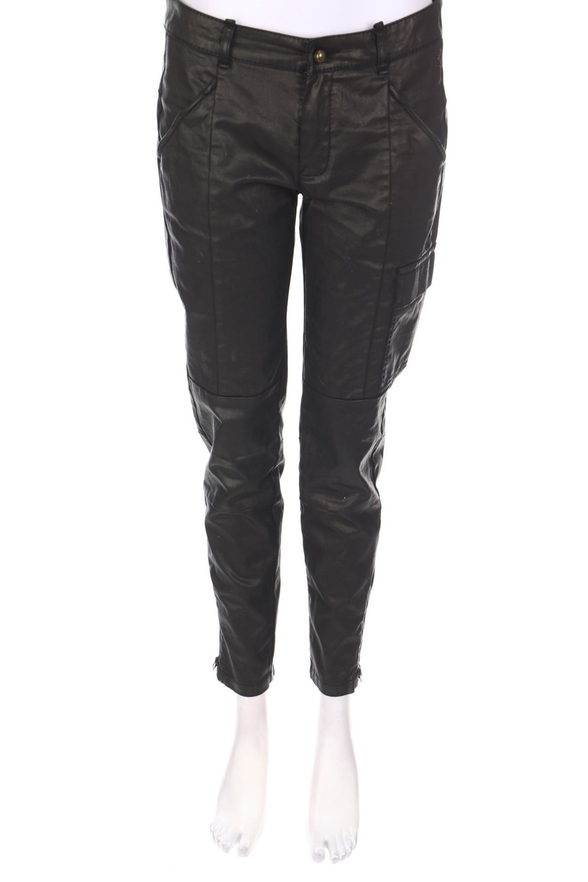 one step - Hose aus Baumwoll-Mix mit Logo-Plakette - D 40