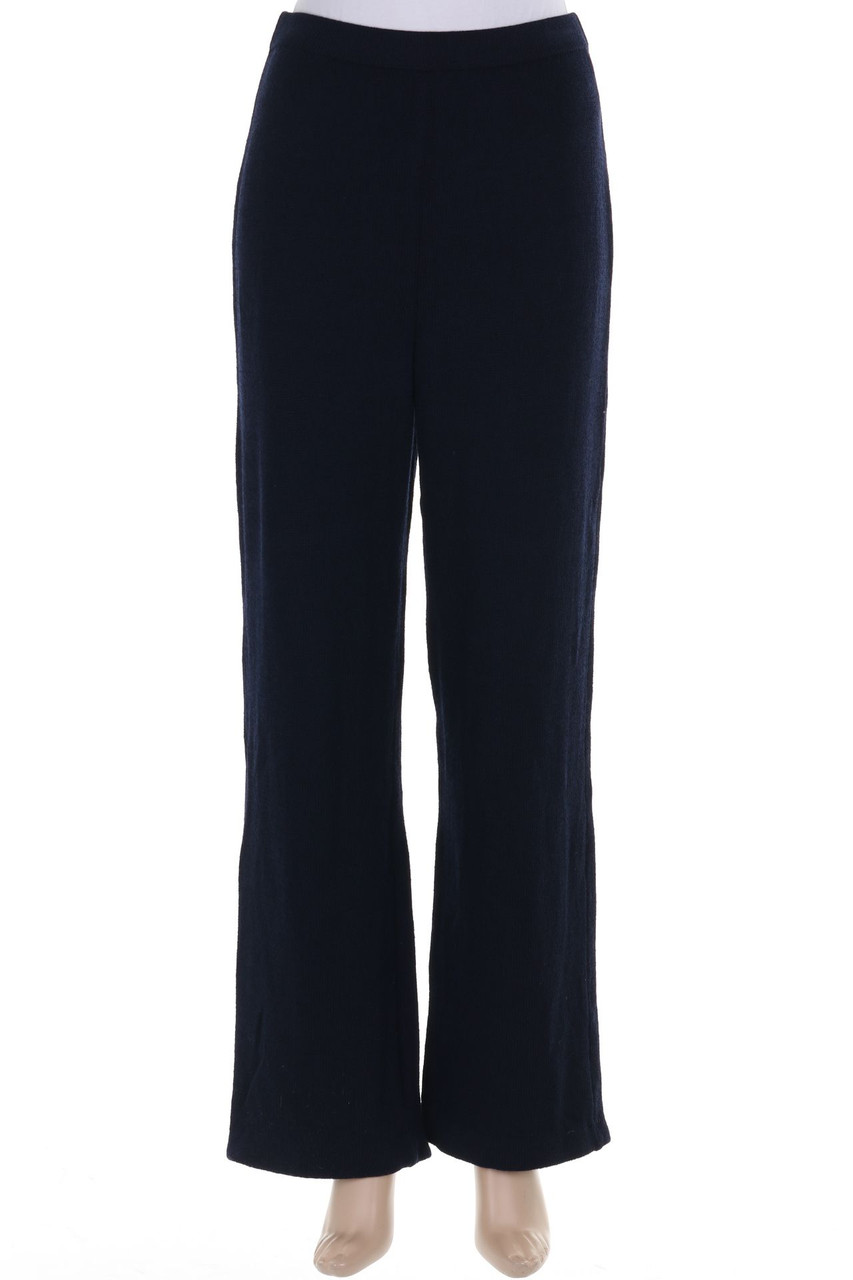 ST. JOHN - Strick-Hose mit Wolle - D 36