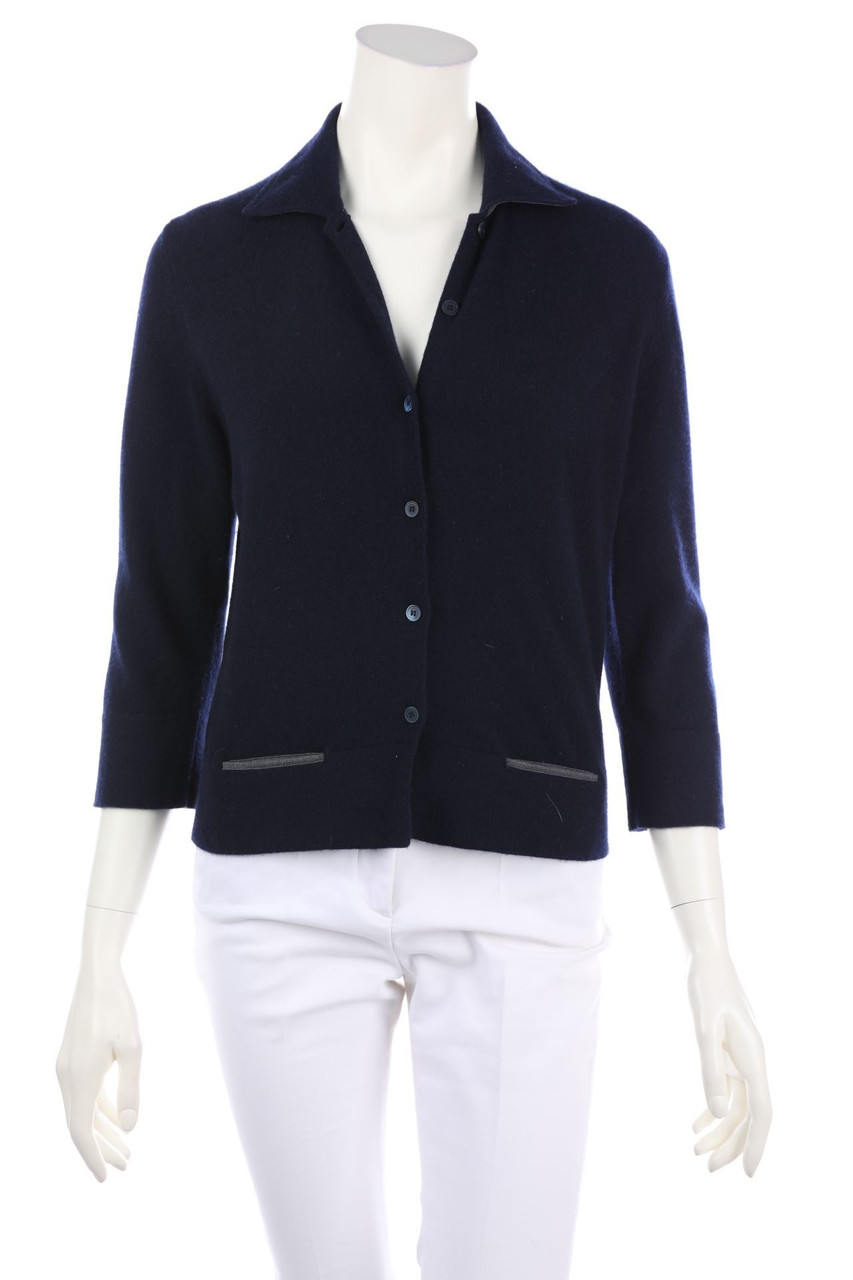 BRUNELLO CUCINELLI CASHMERE - Kaschmir-Cardigan mit Wolle - S