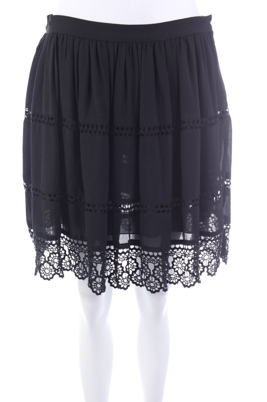 RED VALENTINO - Minirock mit Lochspitze - M