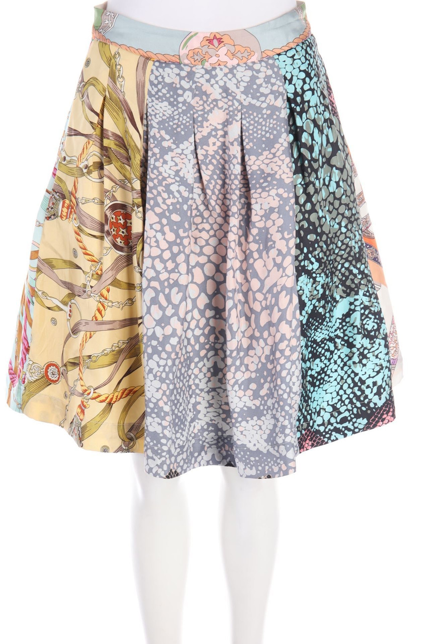 Anni Carlsson - Silk-Skirt with Print - D 34
