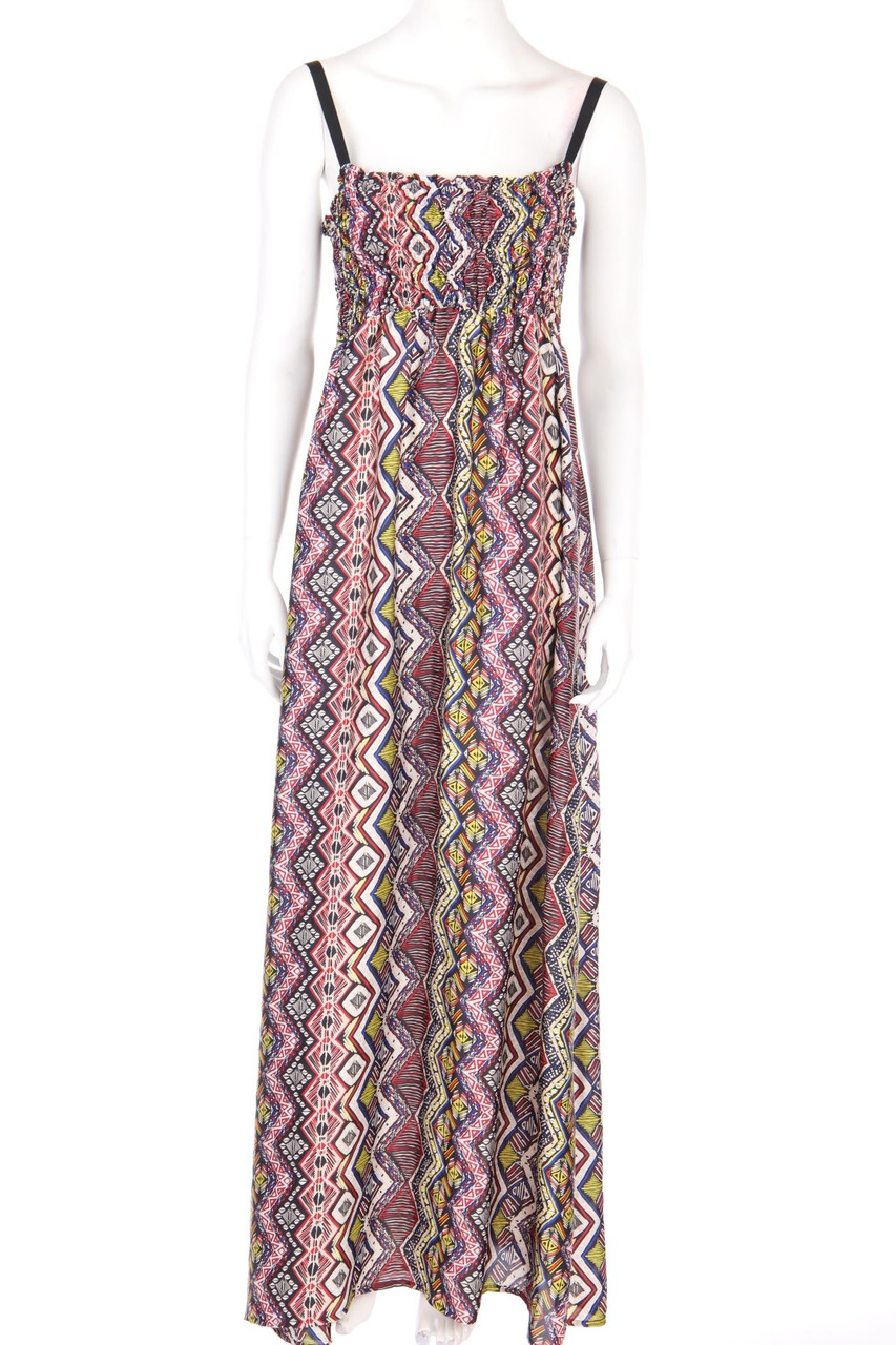 TER DE CARACTÈRE - Maxi-Kleid im Ethno-Stil - D 40