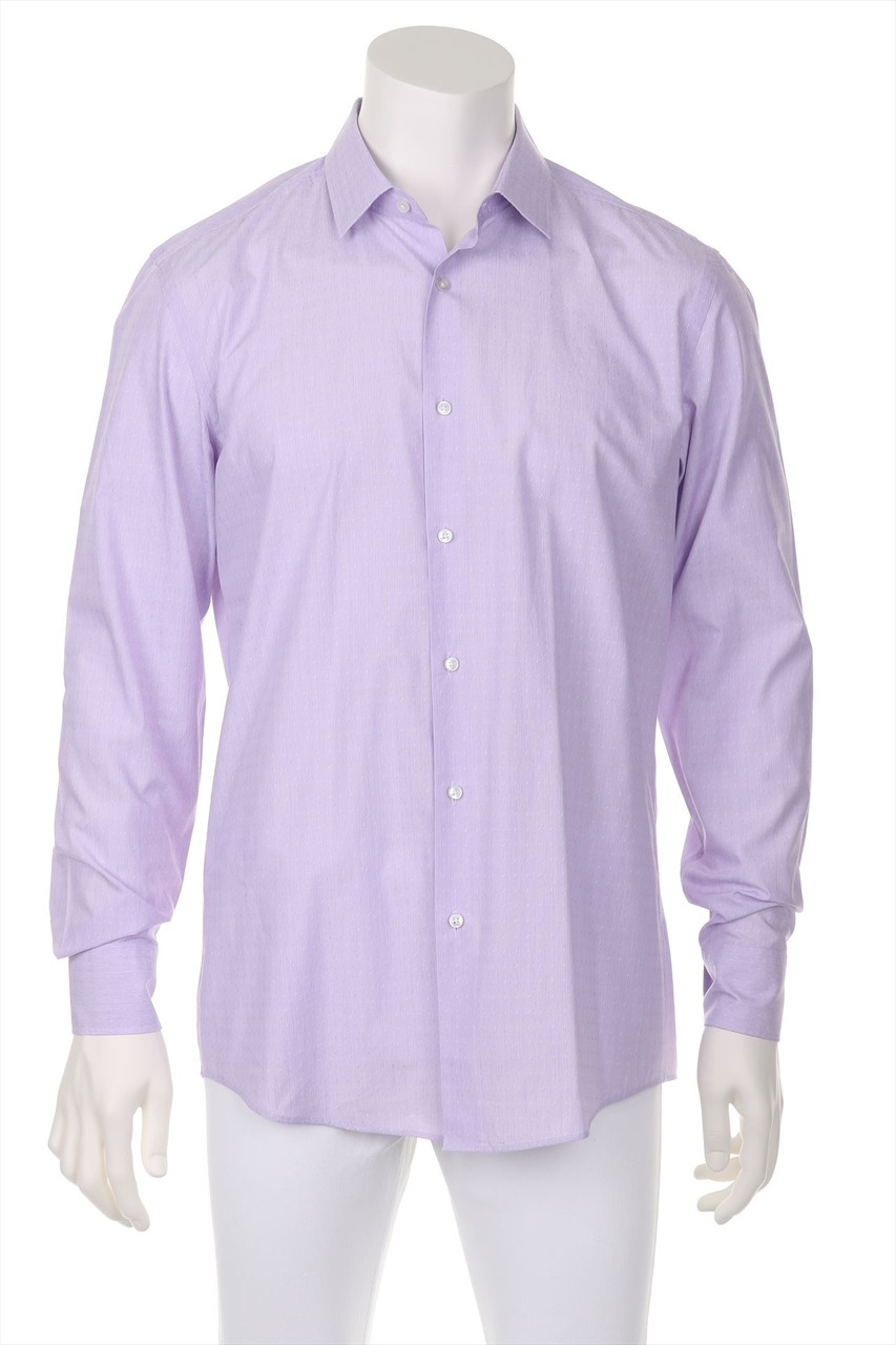 BOSS HUGO BOSS - Hemd aus Baumwolle mit Punkten - 42