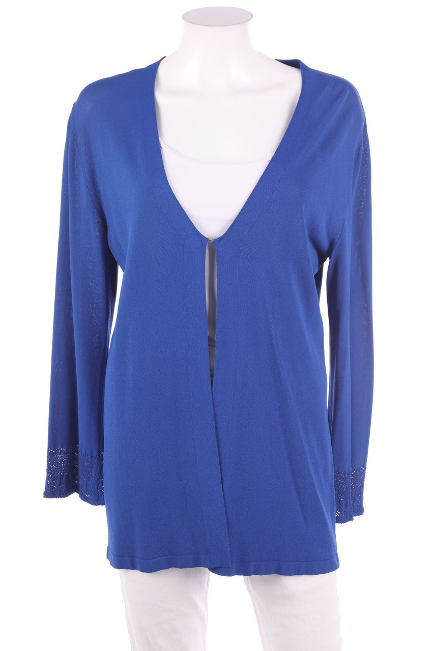 PANICALE - Cardigan mit Lochstrick-Details - D 46