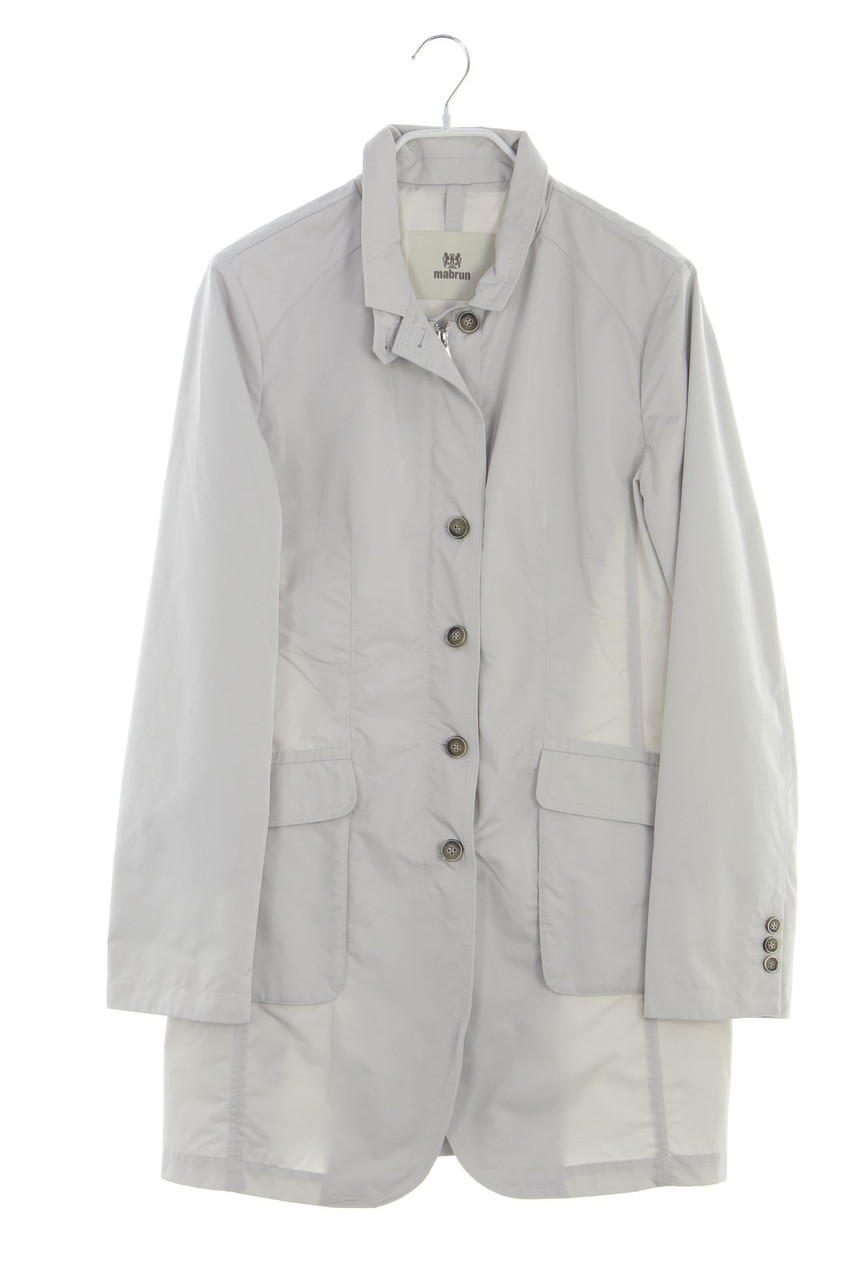 Mabrun - Übergangs-Mantel mit Logo-Plakette - D 44