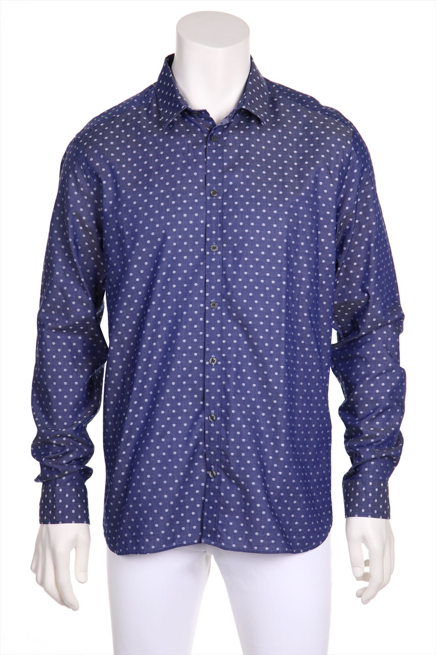 TIGER OF SWEDEN - Hemd aus Baumwolle mit Punkten - 43