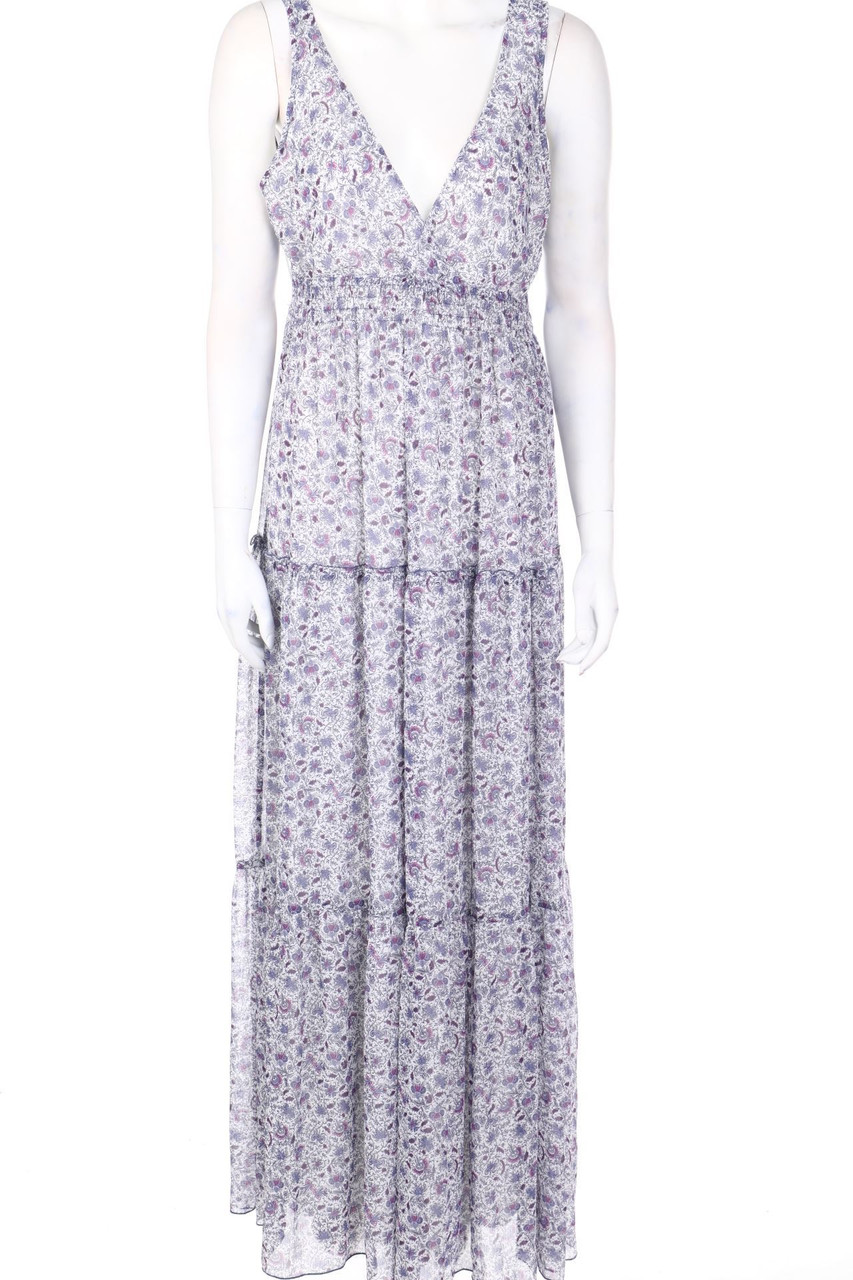 Ici et Maintenant - Maxi-Maxi-Kleid mit floralem Muster - D 40