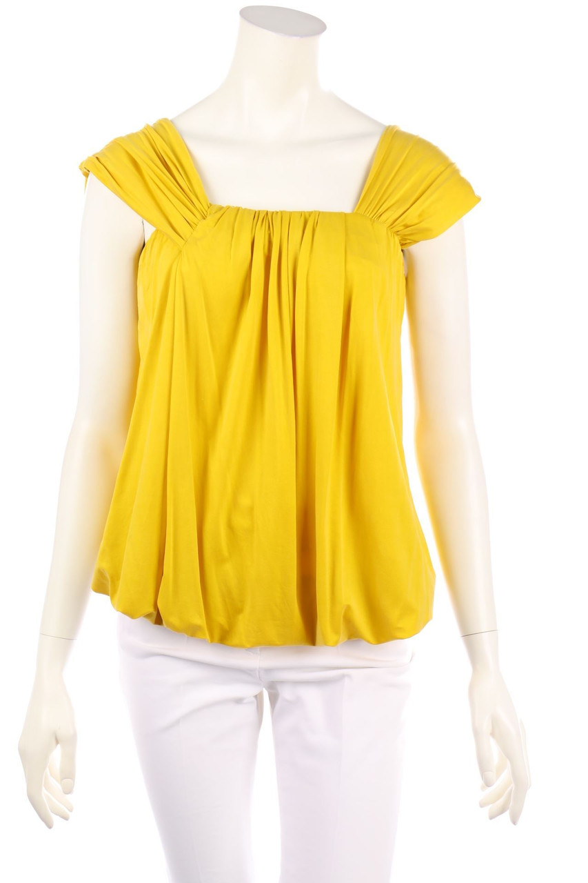 LIU JO - Blouse Top with Logo Plaque - D 36