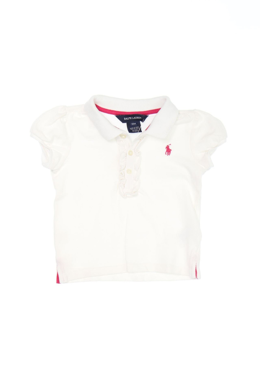 RALPH LAUREN - polo shirt, Cotton-blend with Logo-Stitching - 86