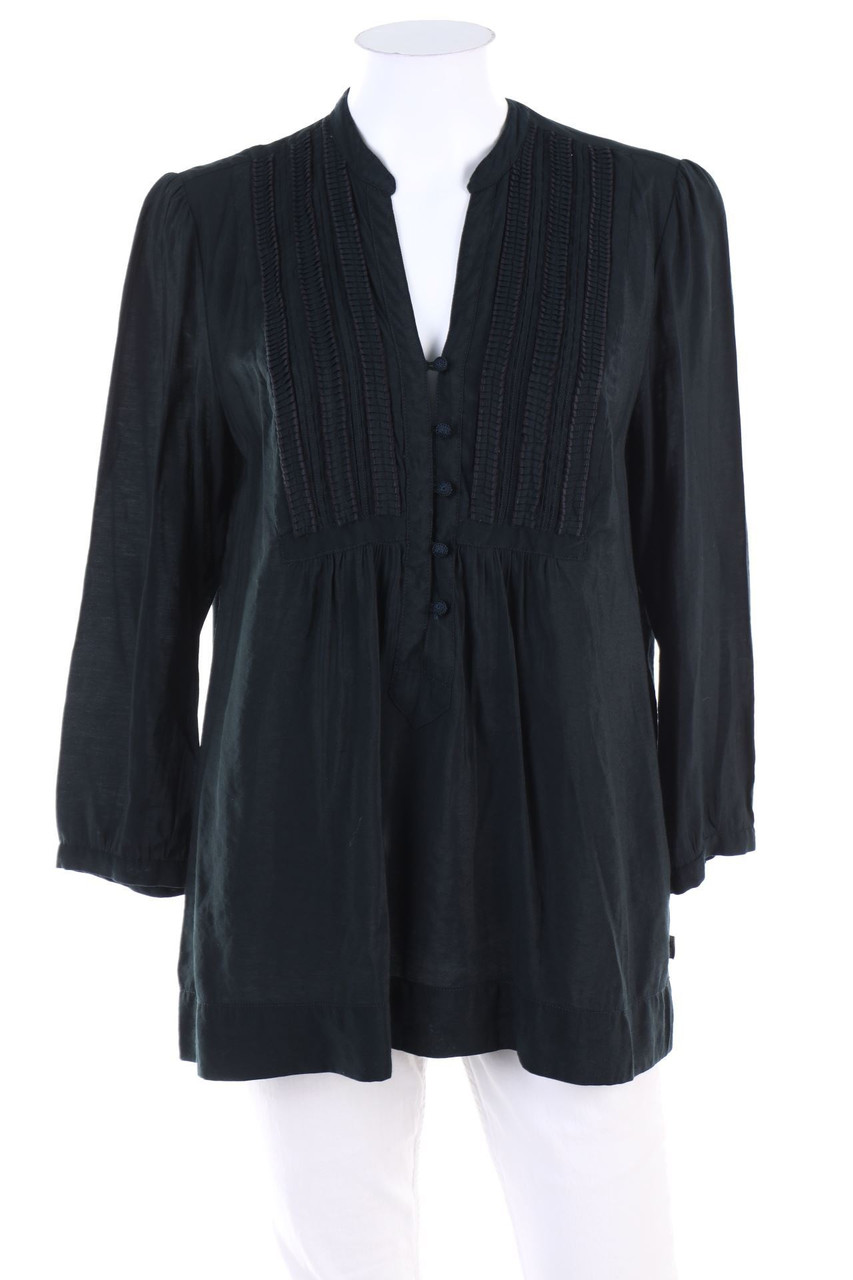 POLO JEANS COMPANY - Tunic Blouse, Viscose-blend, Pleated - M