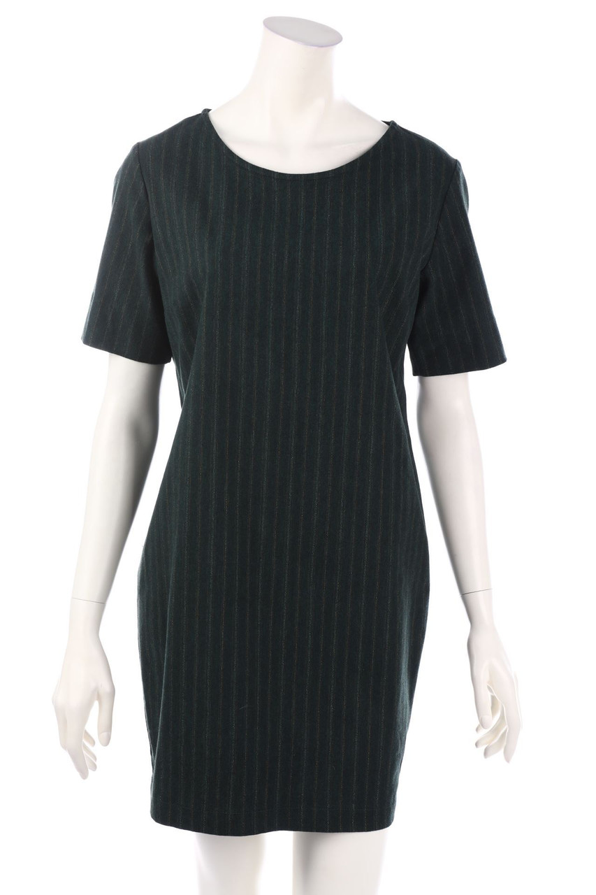 Nathalie Vleeschouwer - Shortsleeve-Dress with Stripes - L