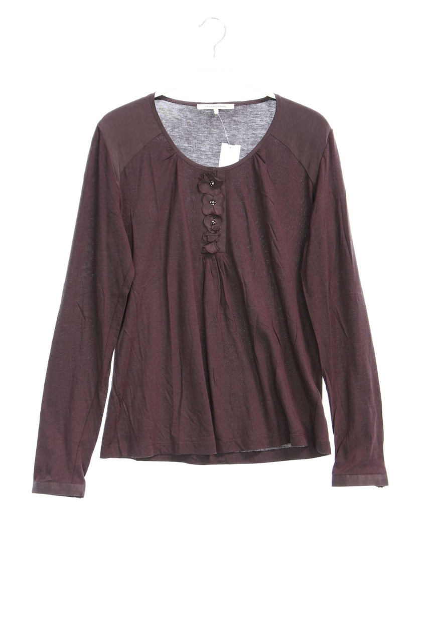 GERARD DAREL - Longsleeve-Shirt mit Seiden-Details - D 38
