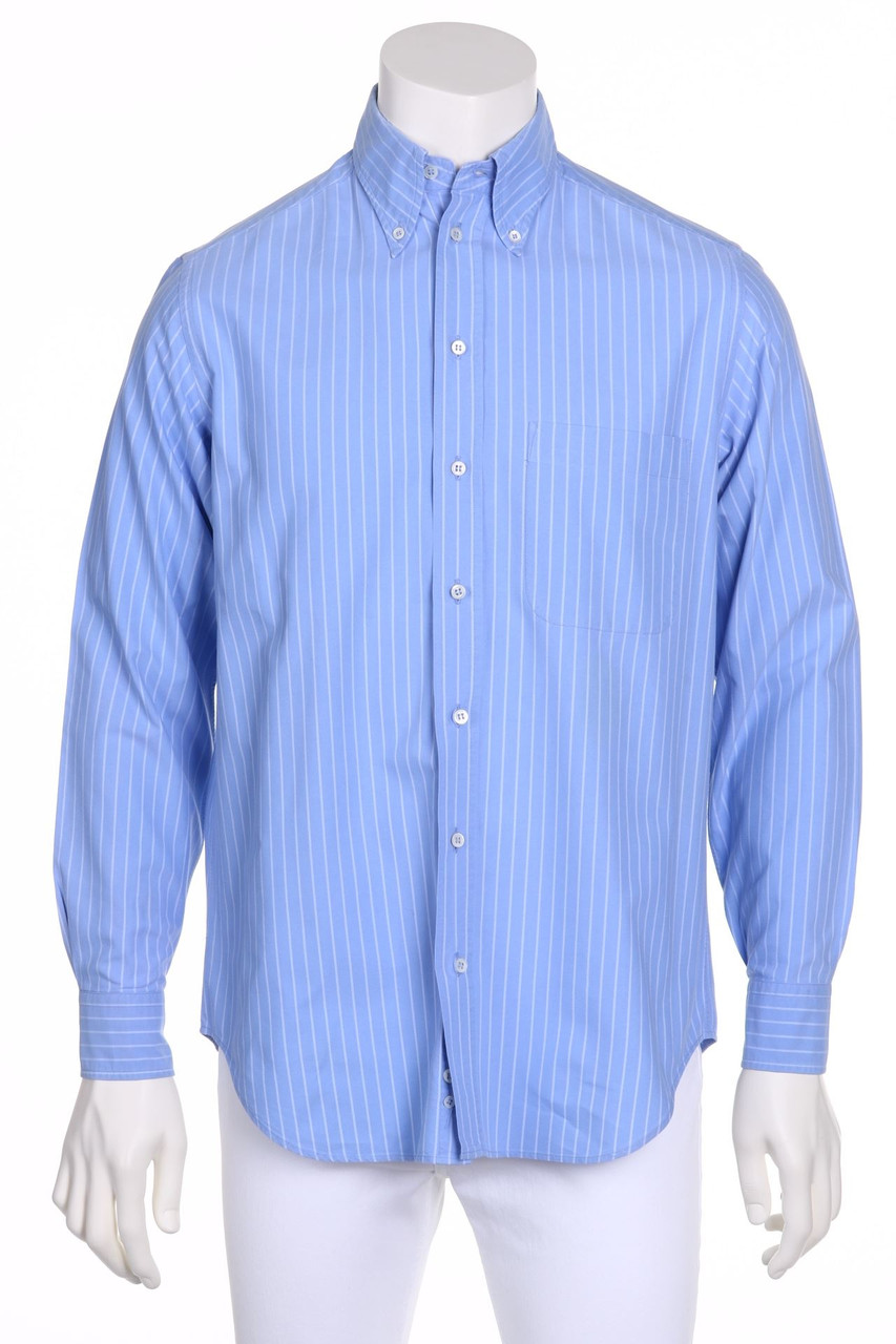 ARMANI COLLEZIONI - Hemd aus Baumwolle mit Streifen - 38