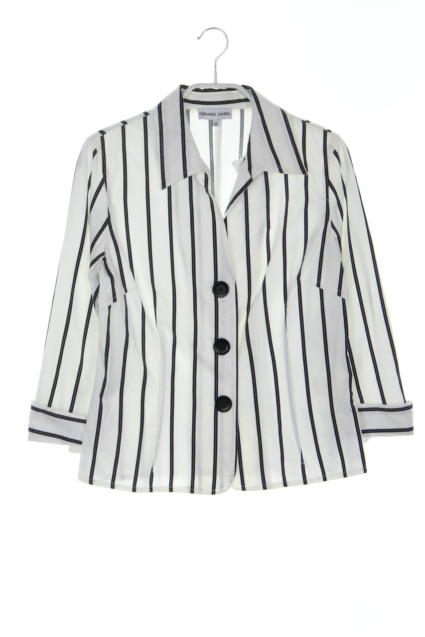 GERARD DAREL - Blazer-Jacke aus Baumwolle mit Streifen - D 38