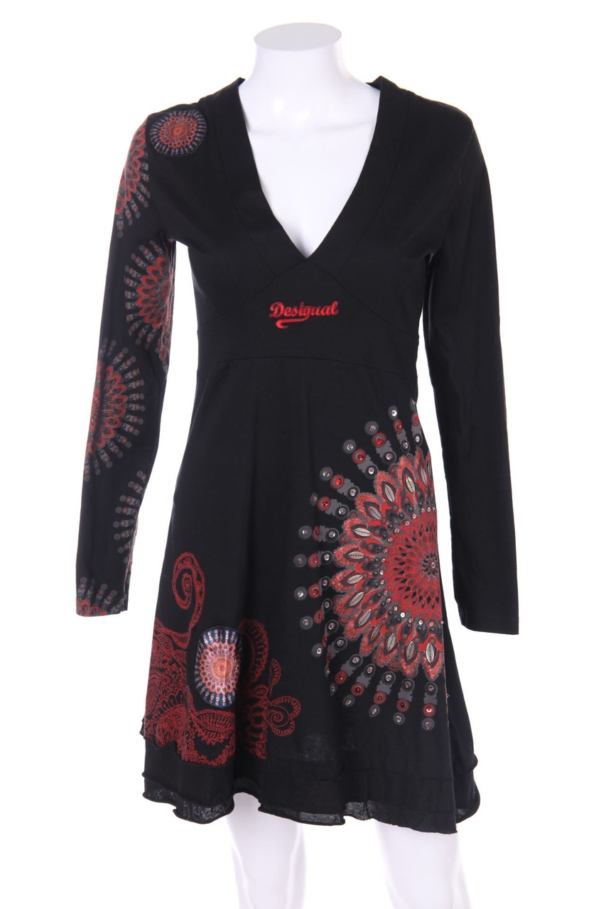 Desigual - dress with Applications - S