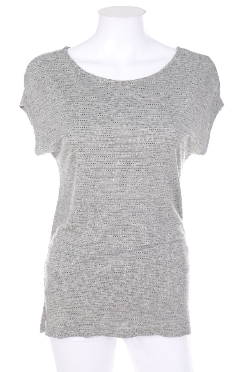 comma - Strick-Shirt mit Viskose - D 34