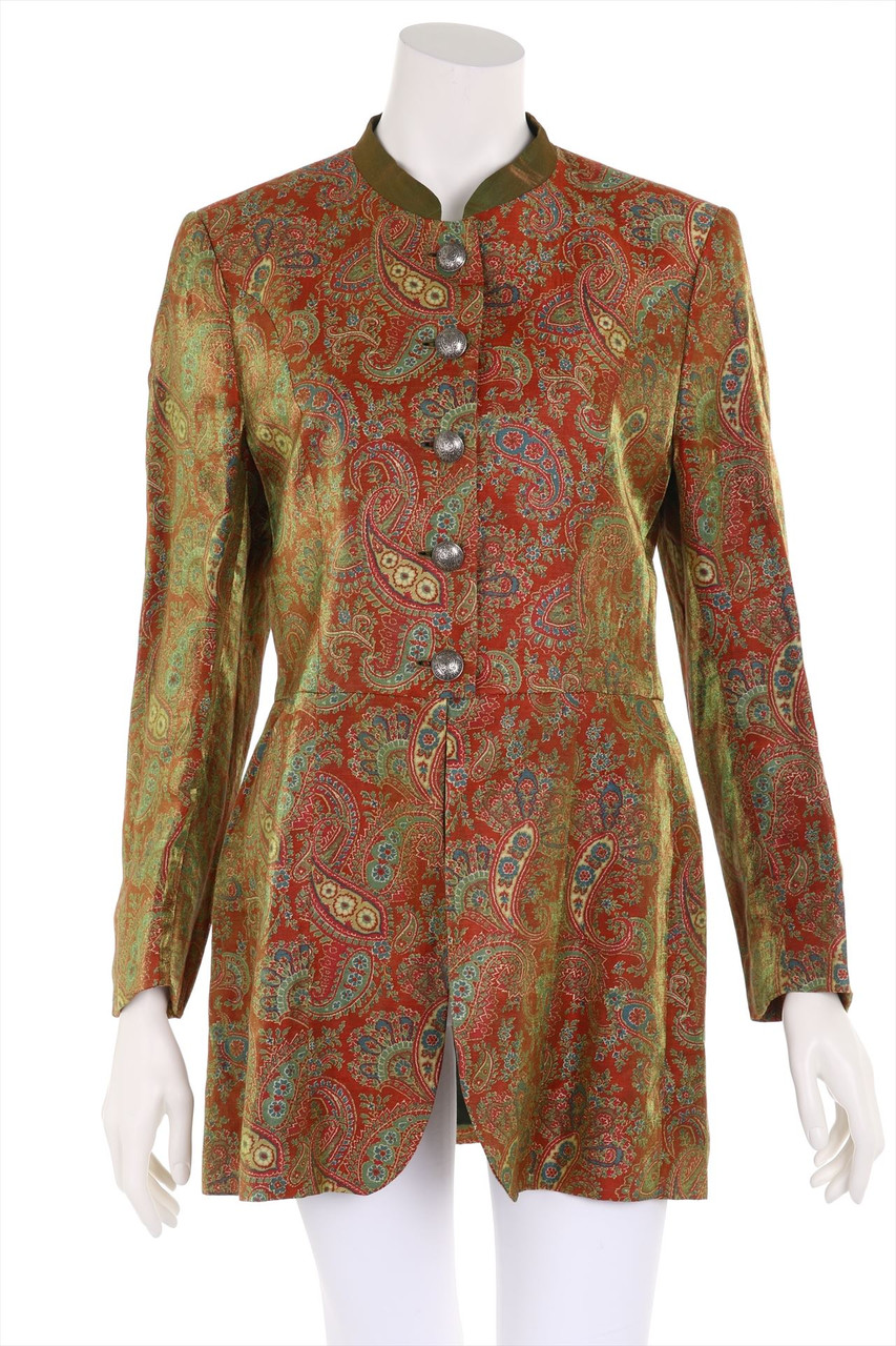 HABSBURG - Blazer-Jacke mit Paisley-Print - D 40