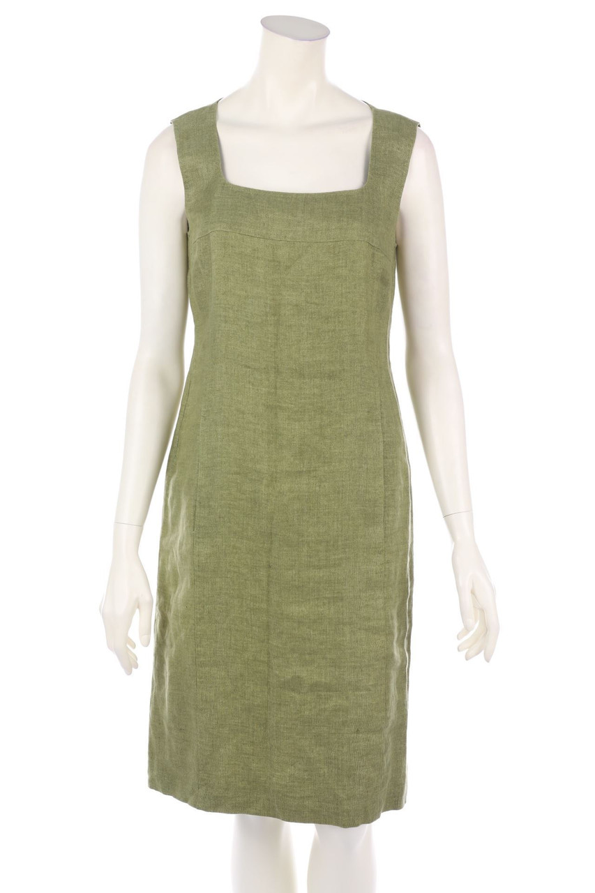 Max Mara puro Lino - Shift-Kleid aus Leinen - D 36