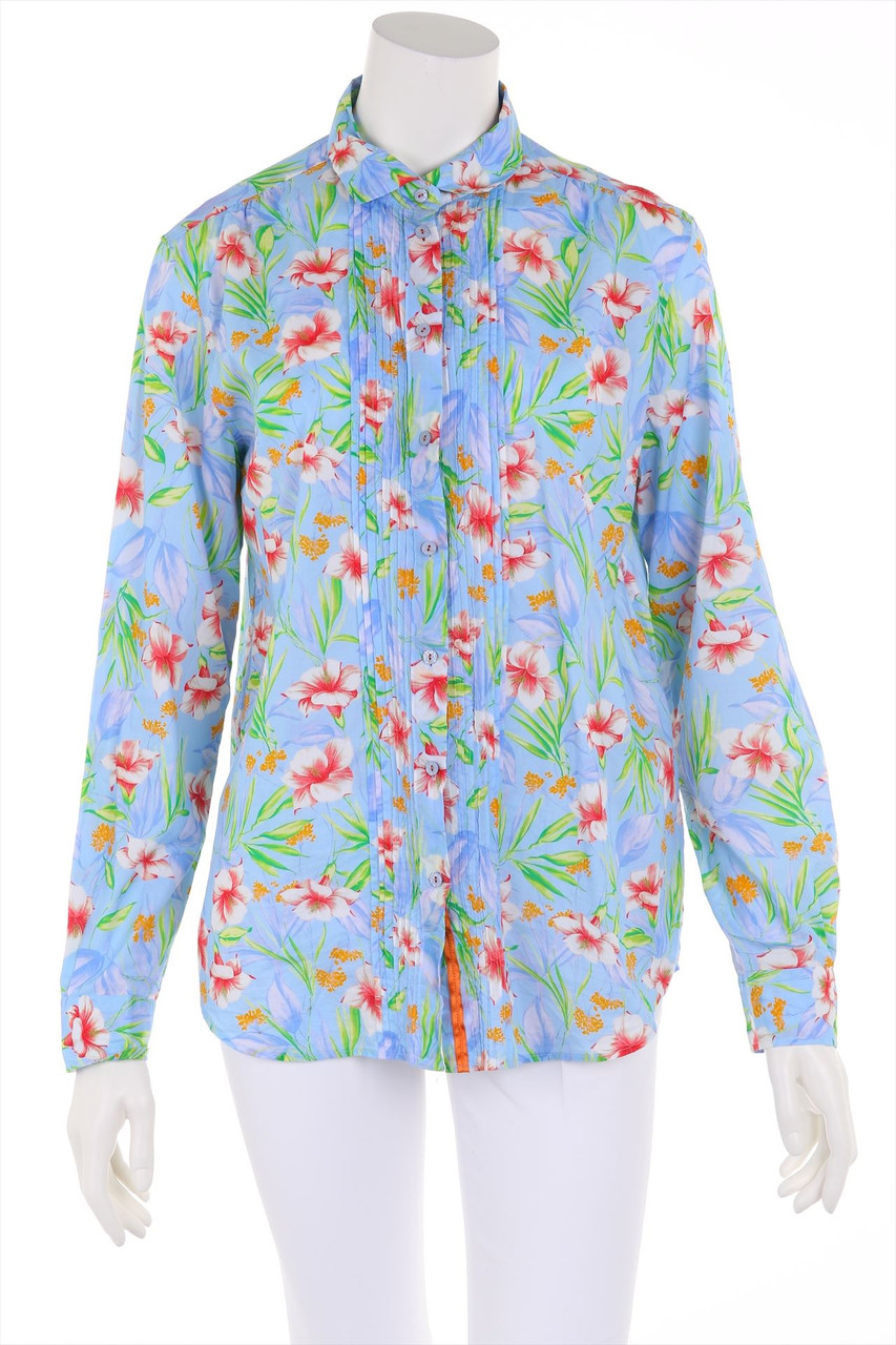 max volmáry - Shirt Blouse with Flower Print - D 42