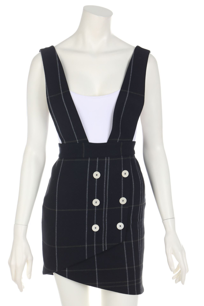 maje - Strap-dress, Checked - D 32