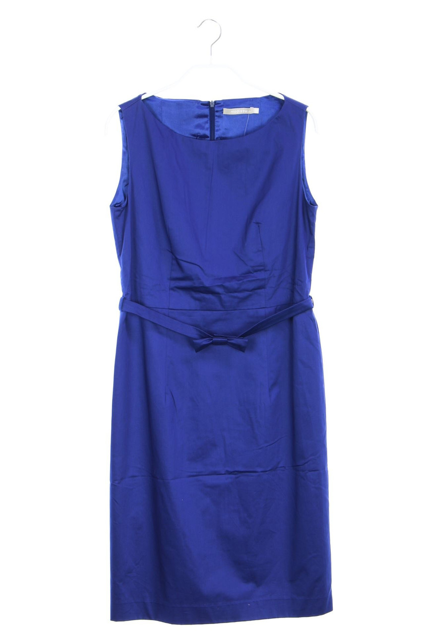 Modissa - Sheath Dress with Belt with Bow - D 38