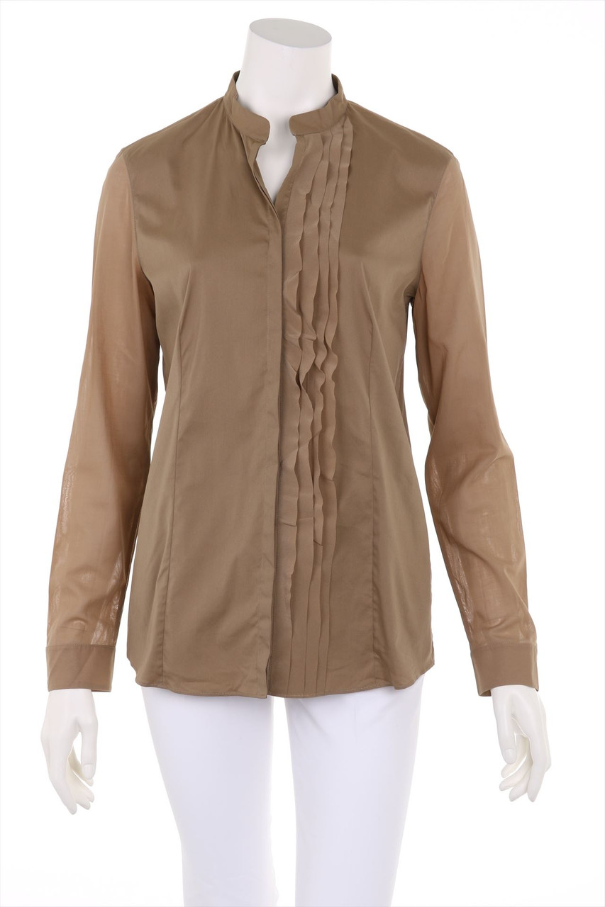 AKRIS punto - Hemd-Bluse mit Applikationen - D 38