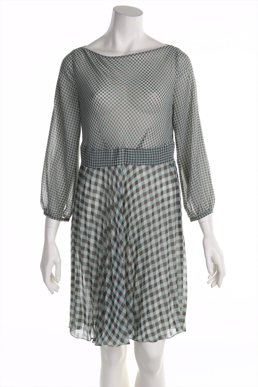 MAX&Co. - Kleid mit Karo-Muster - D 40