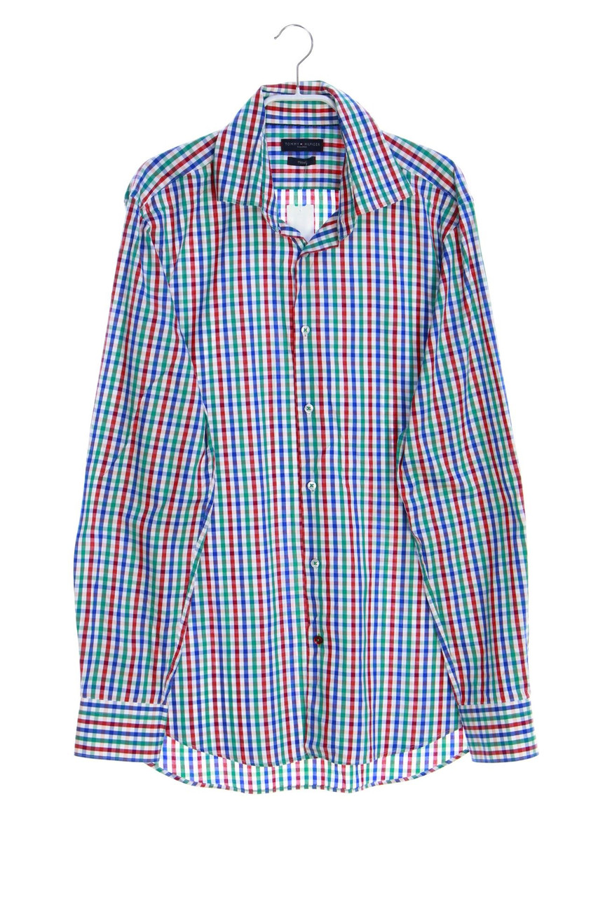 TOMMY HILFIGER TAILORED - kariertes Hemd - M