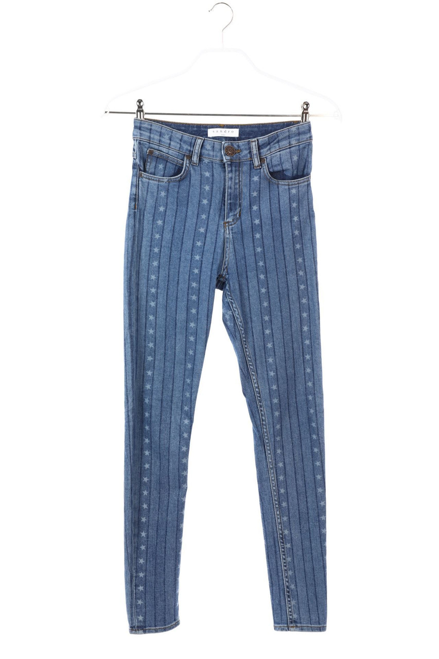 sandro PARIS - skinny jeans with Print - D 36